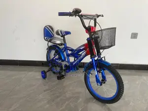 Strong Kids Bicycle With Passenger Comfortable Back Sitter