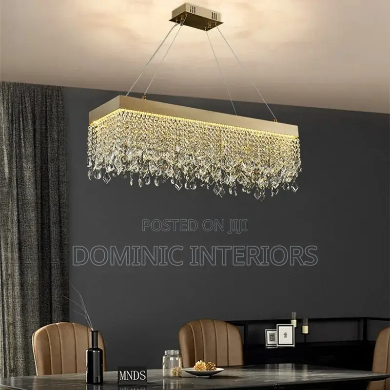 Luxury Glossy Golden Crystal