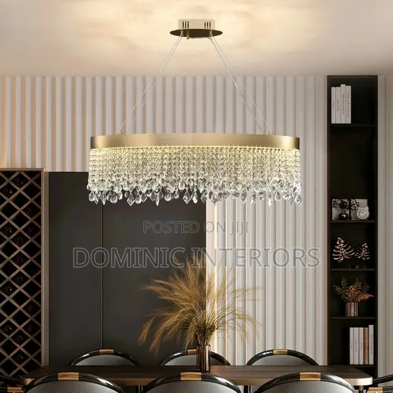Luxury Glossy Golden Crystal