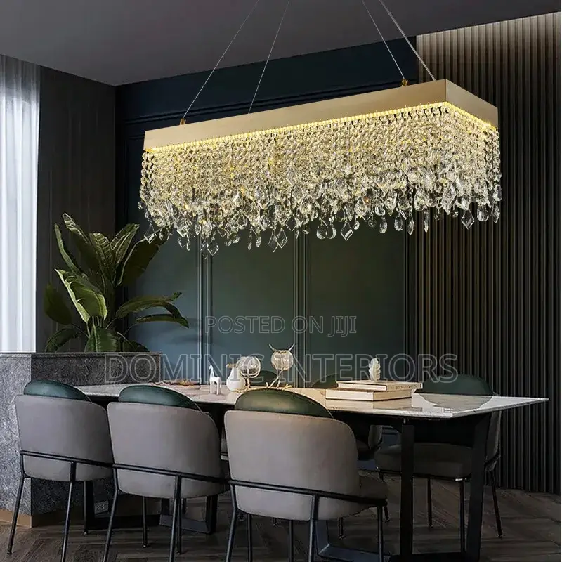 Luxury Glossy Golden Crystal