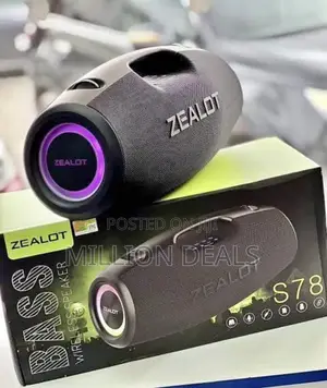 Zealot S78 Bluetooth Wireless Speaker With RGB Light