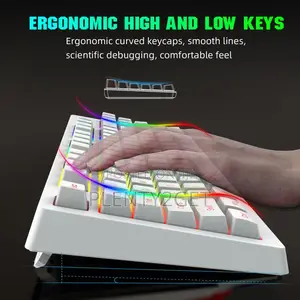 HXSJ L100 Wireless Gaming Keyboard With RGB Backlight