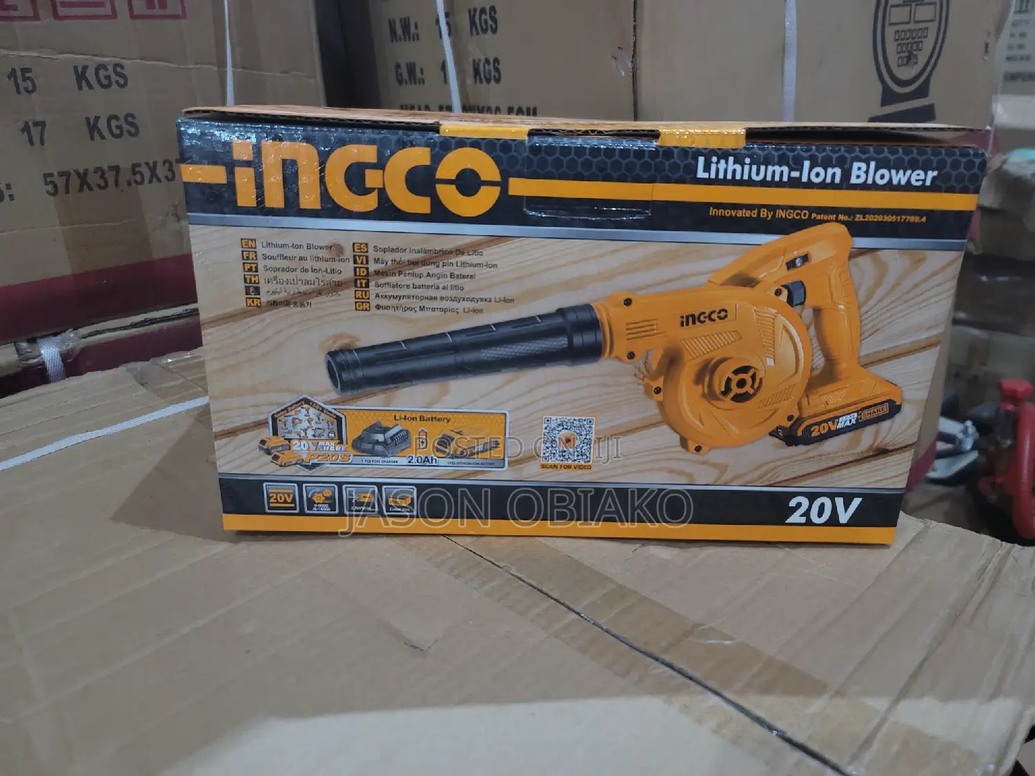 Lithium Ion Blower