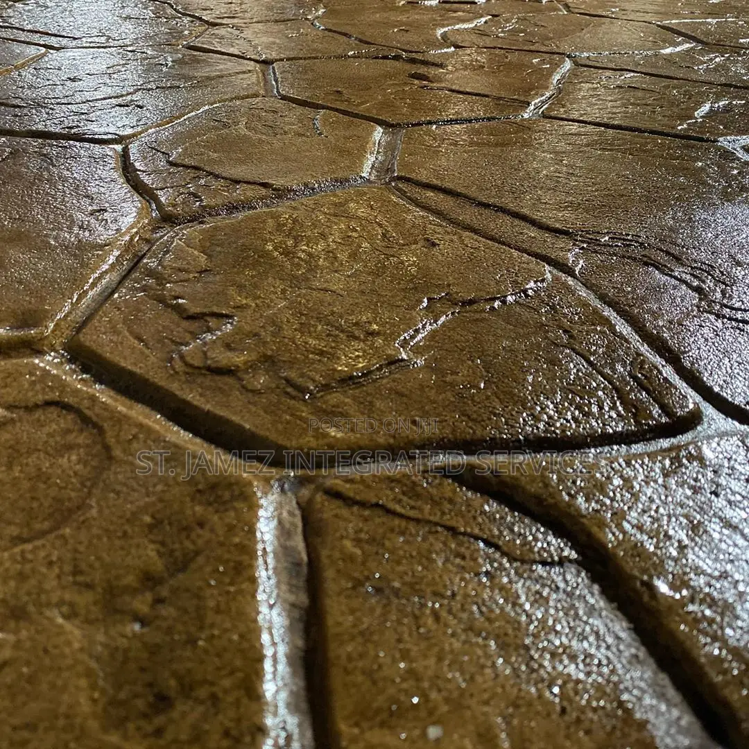 Stamped Concrete Floor
