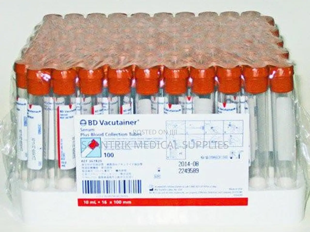 Plain Vacutainer Tube