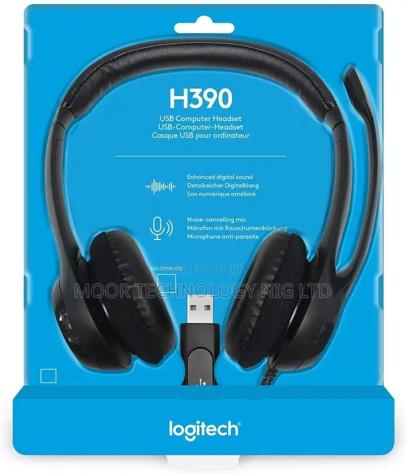 Logitech H390 Noise Canceling Headphones