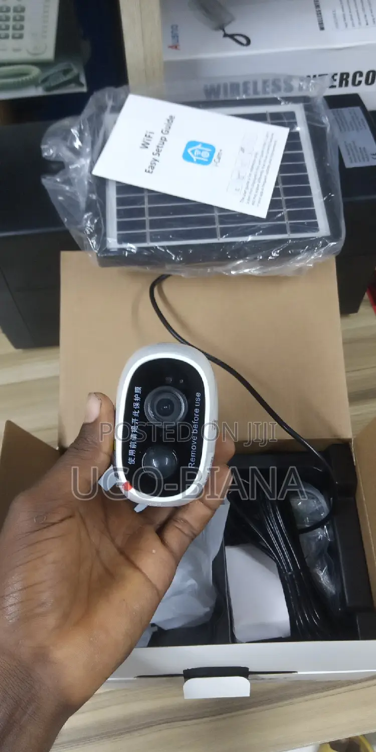 Solar Camera Wireless Wifi Bullet Camera