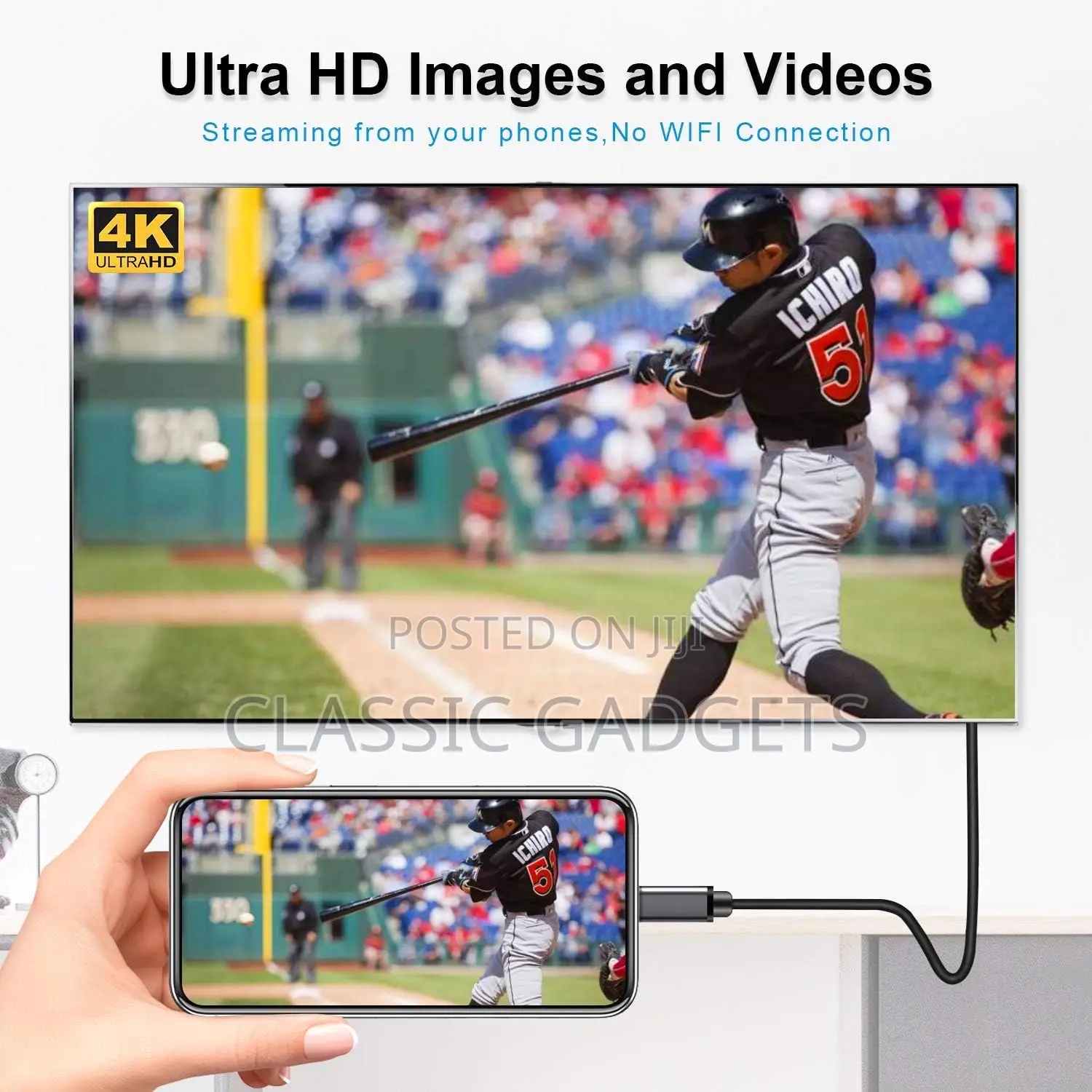 Hdmi to Type C 2M Cable Hc60.