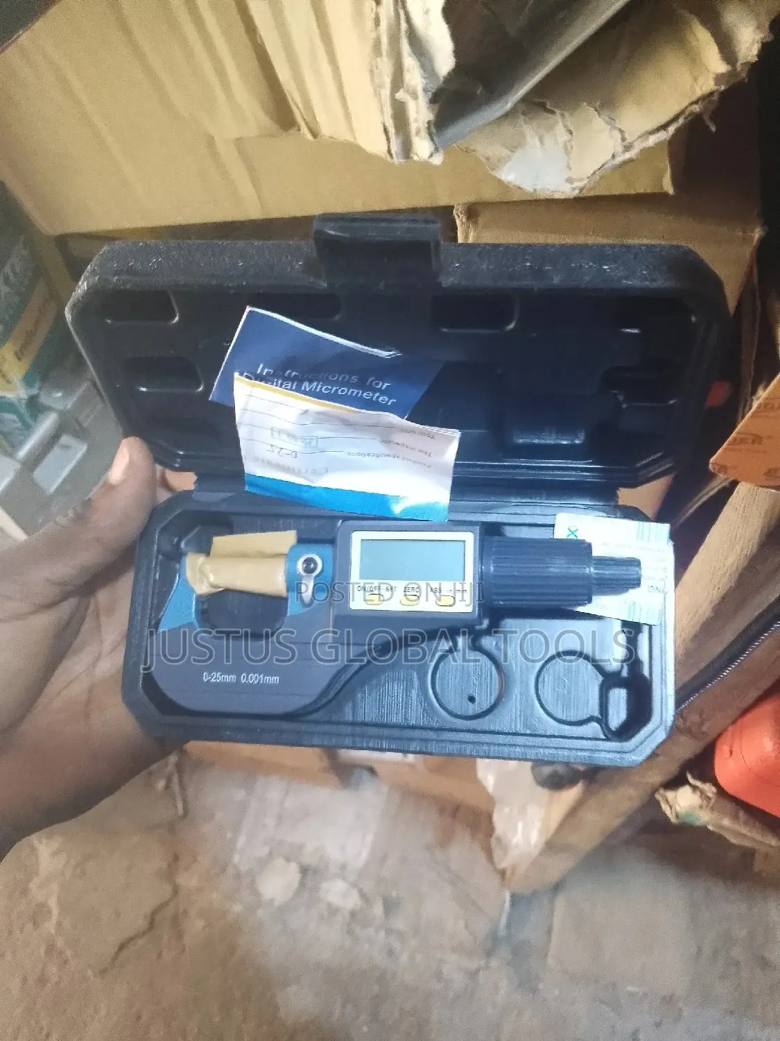 Digital Micrometer 0 to 25mm