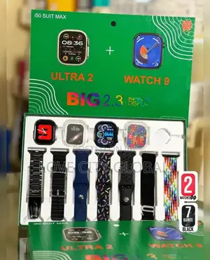 I50 Ultra 2 Suit Max Smartwatches 11in1 Set + 7straps