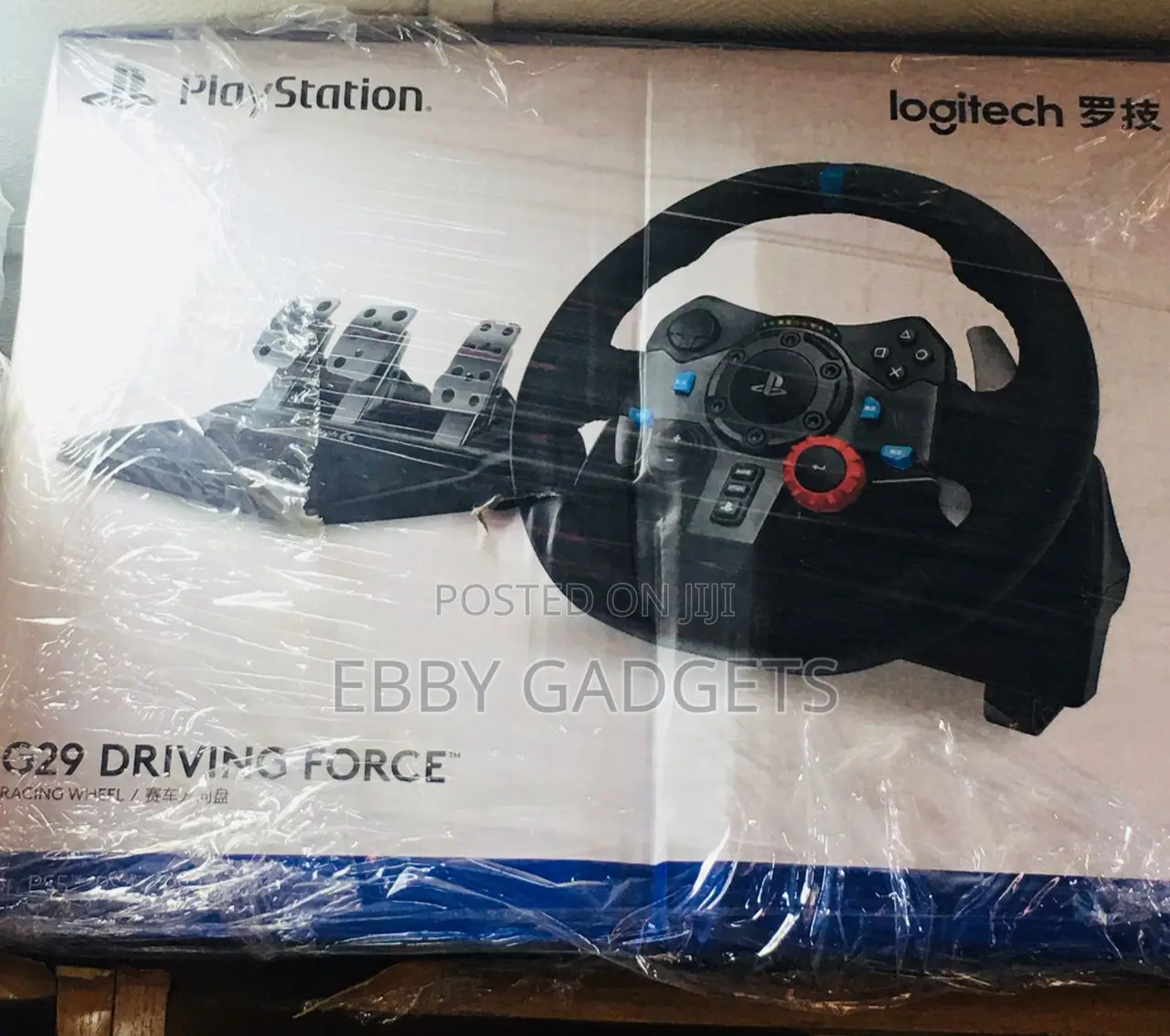Logitech G29 Driving Force Racing Wheel for Playstation/ Pc