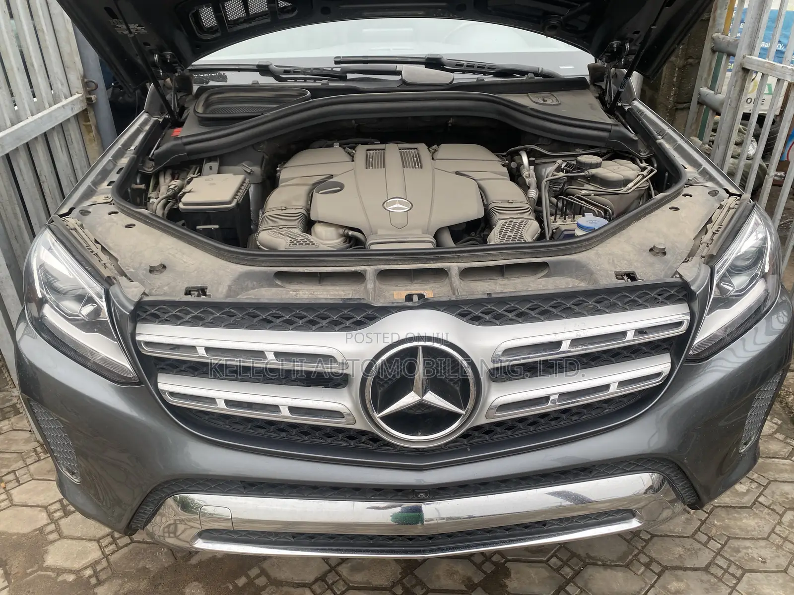 Mercedes-Benz GLS-Class GLS450 4Matic 2017 Gray