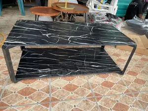 Black Marble Center Table