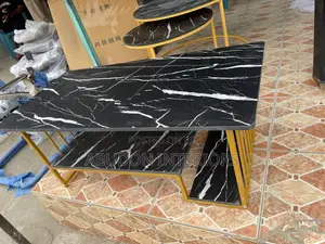White and Black Center Tables