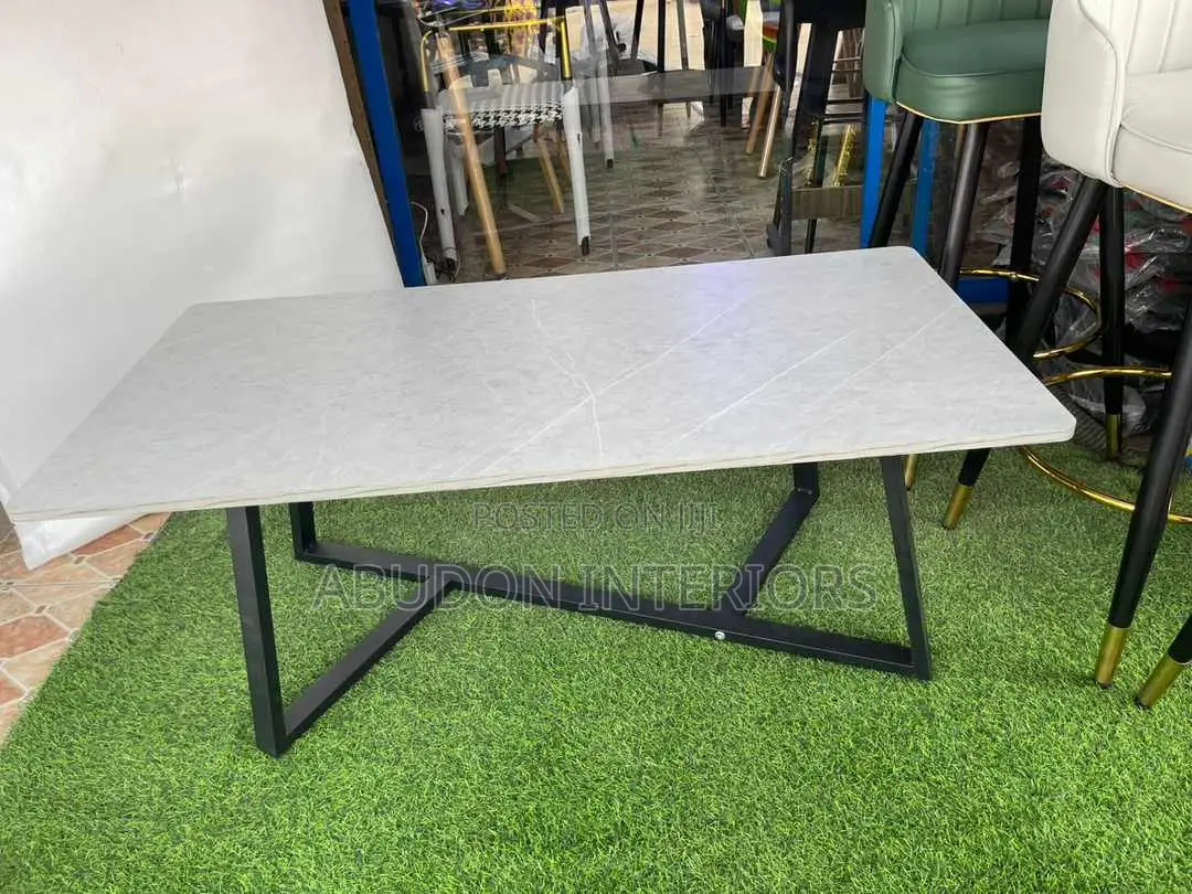 White and Black Center Tables
