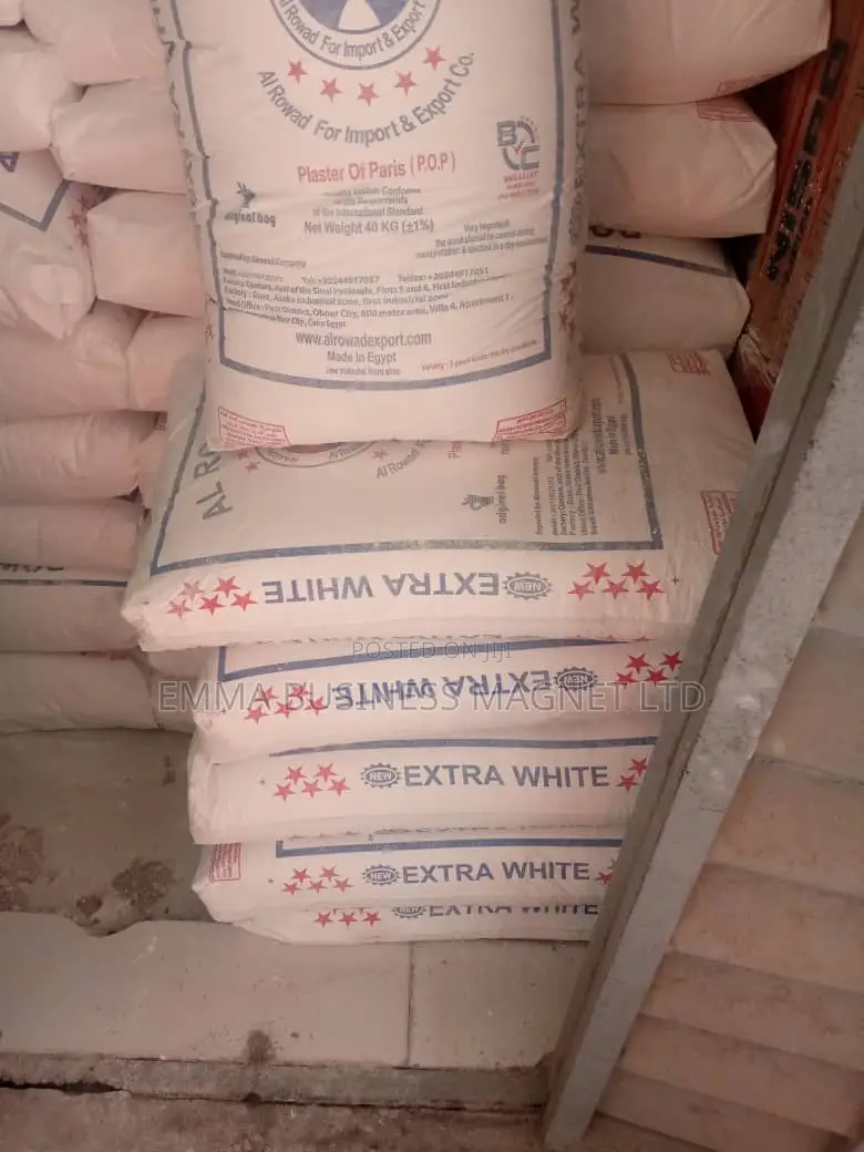 High-Quality Extra White P.O.P Cement
