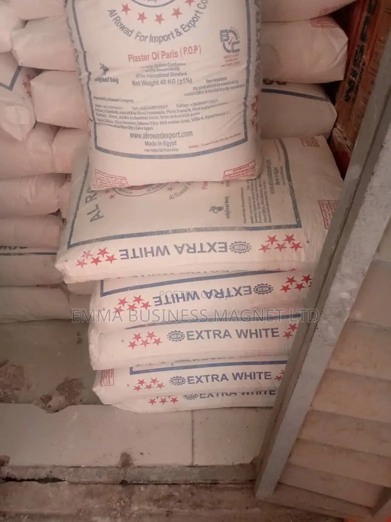 High-Quality Extra White P.O.P Cement