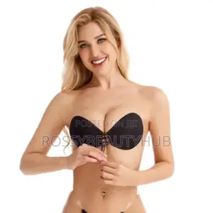 Silicone Drawstring Strapless Adhesive Bra