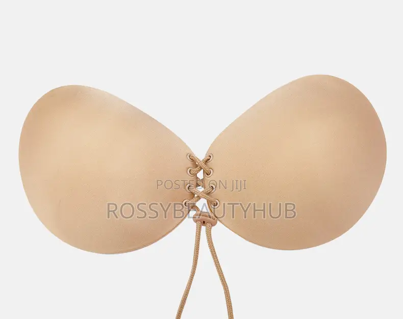 Silicone Drawstring Strapless Adhesive Bra
