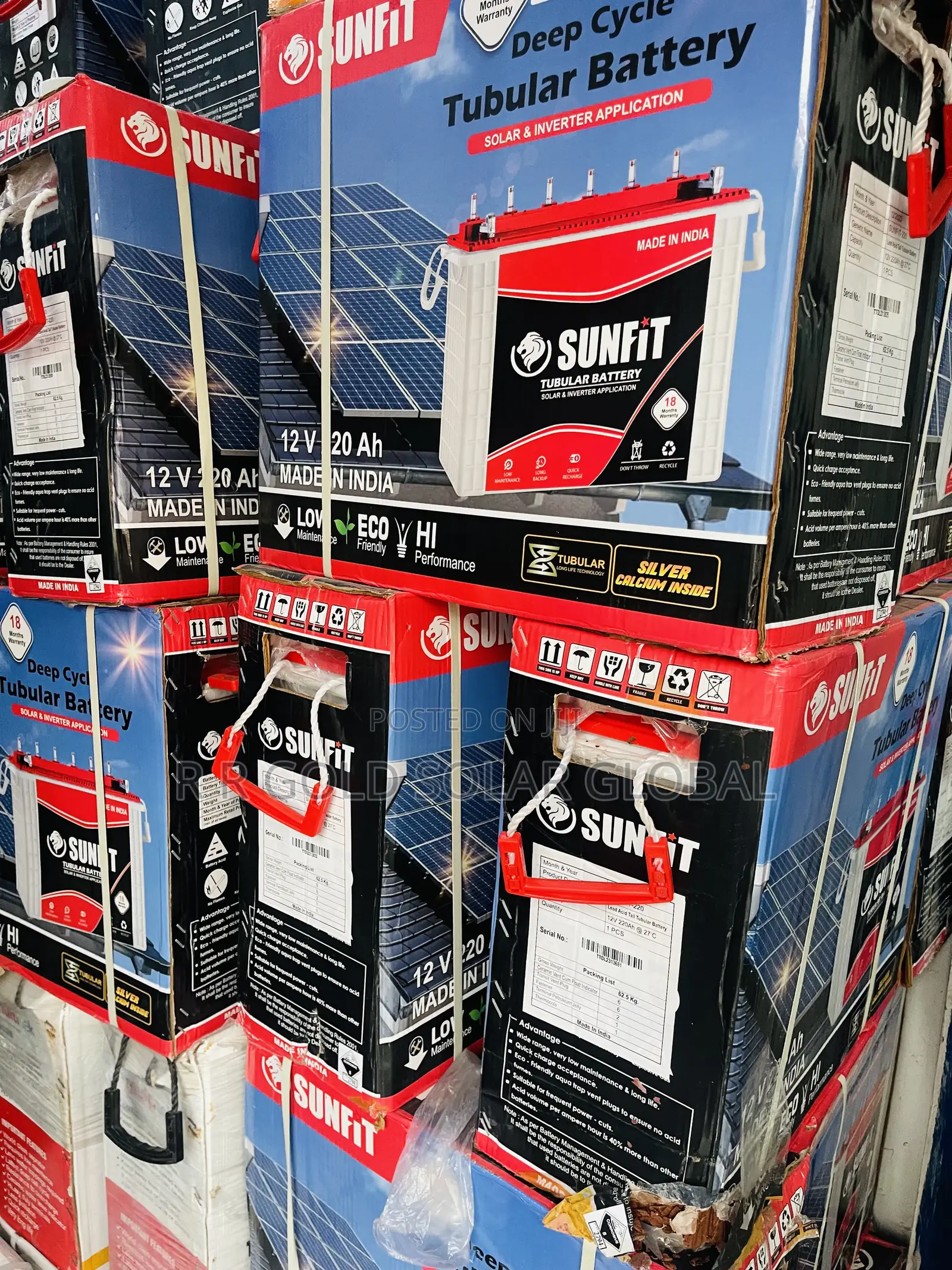 Sunfit Tubular Battery