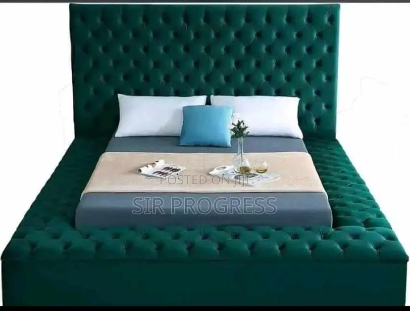 Unique Tufted Bedframe