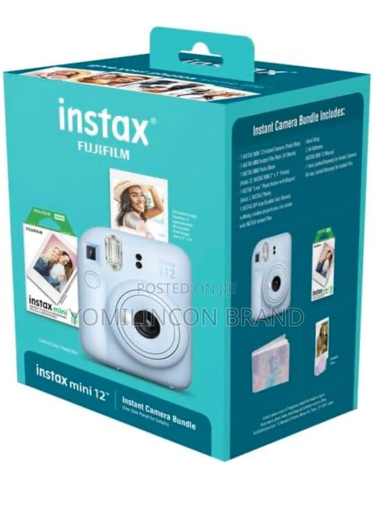 Instax Mini 12 Blue Holiday Bundle