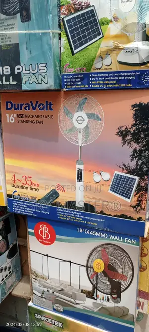 16 Inches Rechargeable Standing Fan