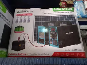 150w Solar Power Generator
