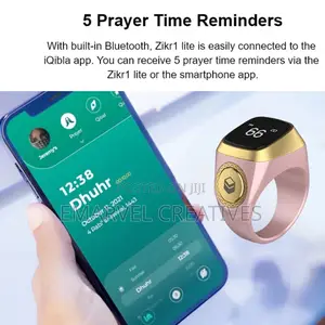 Iqibla Zikr1 Lite Smart Tasbih Tally Digital Counter