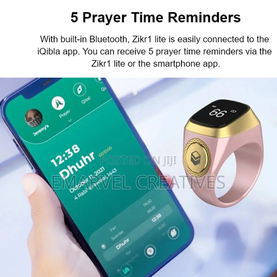 Iqibla Zikr1 Lite Smart Tasbih Tally Digital Counter