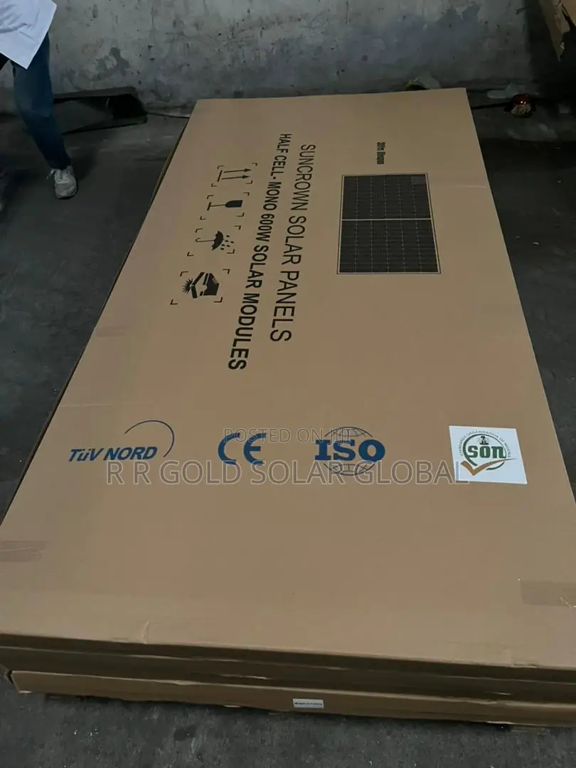 600w Suncrown Half Cut Mono Panels
