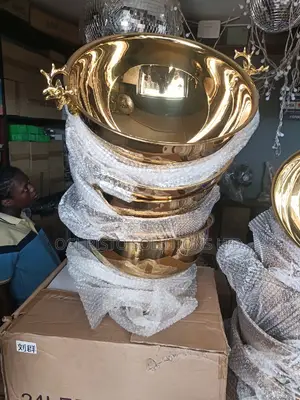 12L Gold Champagne Bucket