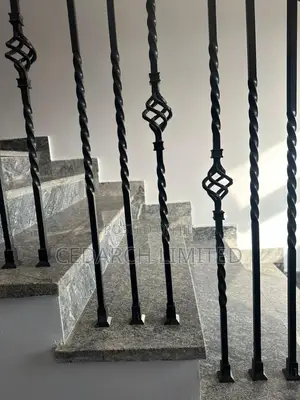Modern Wrought-Iron Design Handrails