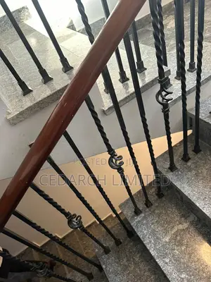 Modern Wrought-Iron Design Handrails
