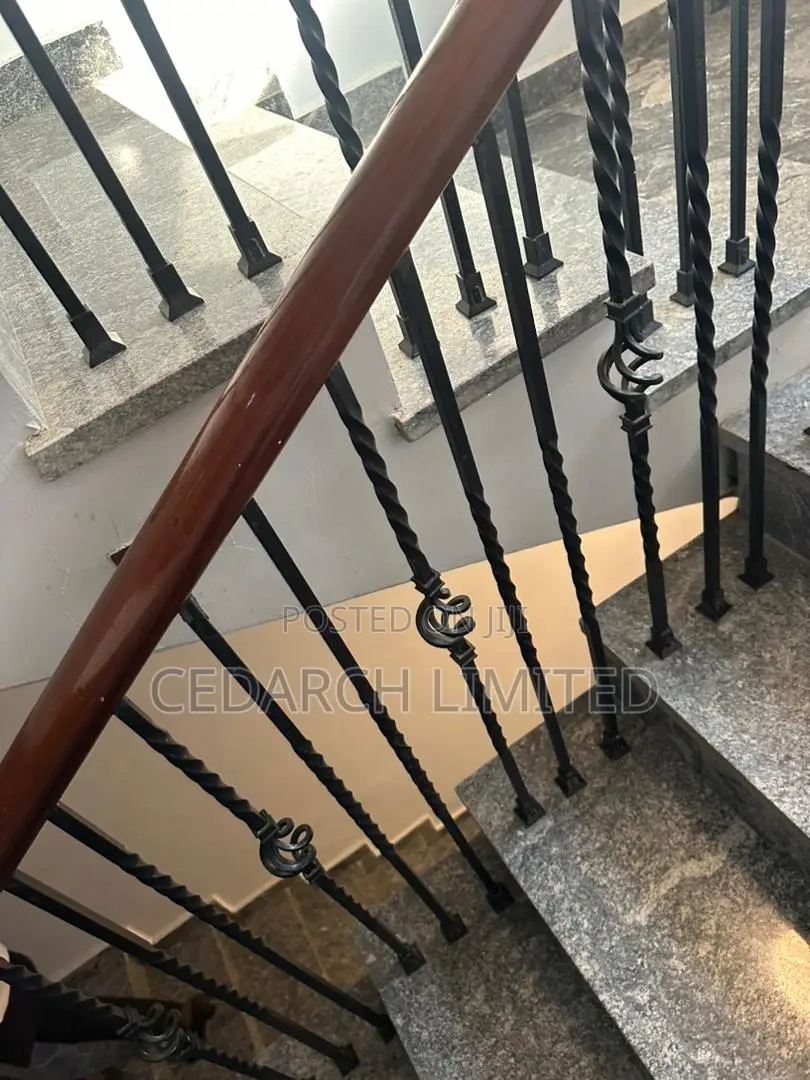 Modern Wrought-Iron Design Handrails