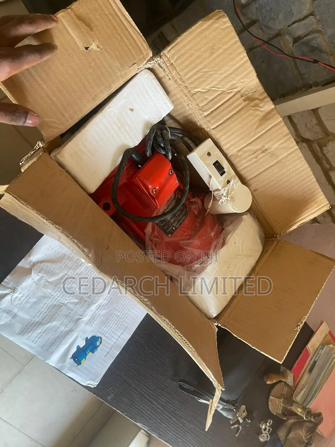 External Vibrator for Block Moulding Machines