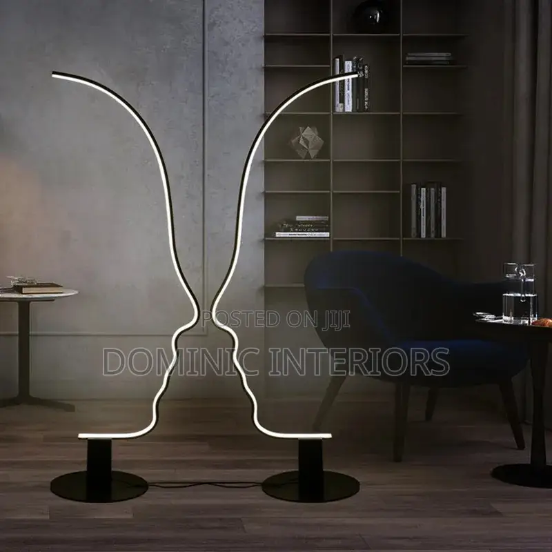 Human Face Led Floor Lamp