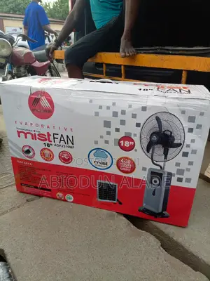 18 Inches Andrakk Rechargeable Mist Fan