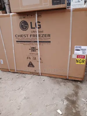 LG Chest Freezer 354 Liters, Silver Color.