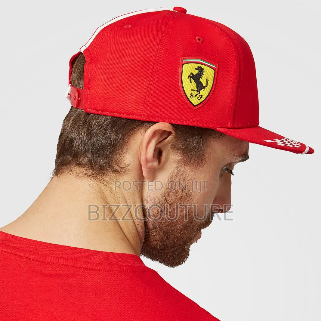 Original Ferrari Face Cap Available in Store