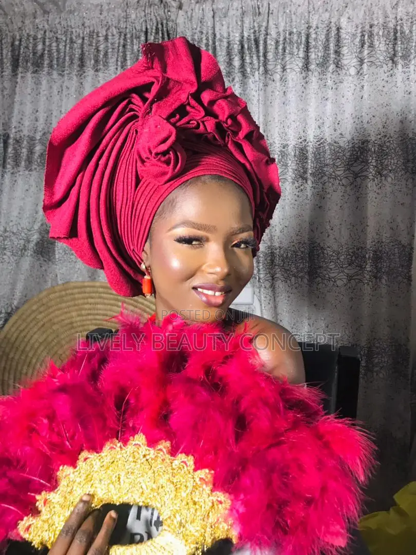 Professional Makeup Artist and Gele.