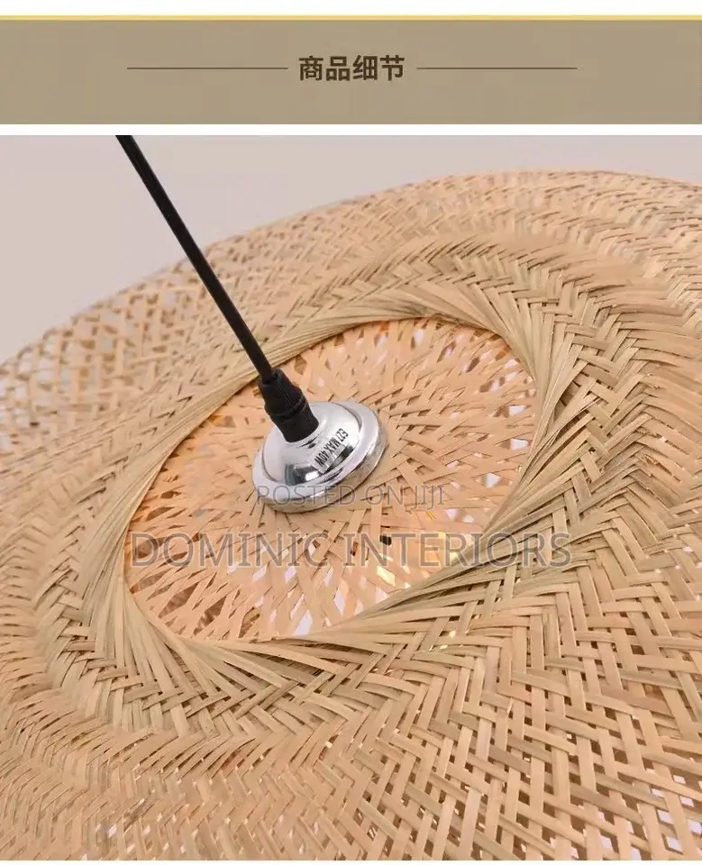 Retro Bamboo Candlestick Light