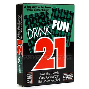 Drink Fun 21: Adult Drinking Card Fun Party Club Game