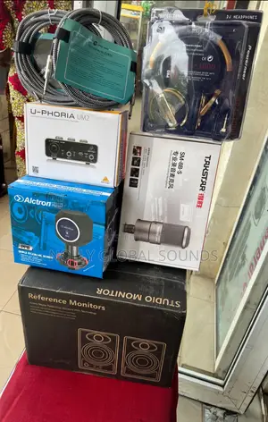 Complete Professional Mini Studio Recording Bundle Package