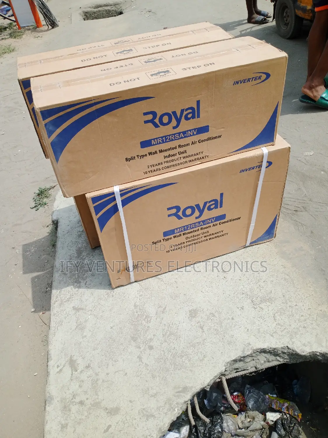 1.5 HP Royal Inverter Split Unit Air Conditioner.