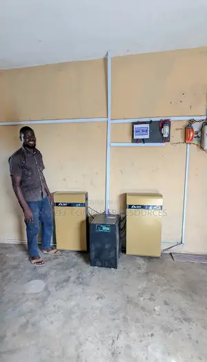 Installations of 7.5KVA Inverter Plus 5000W Solar System