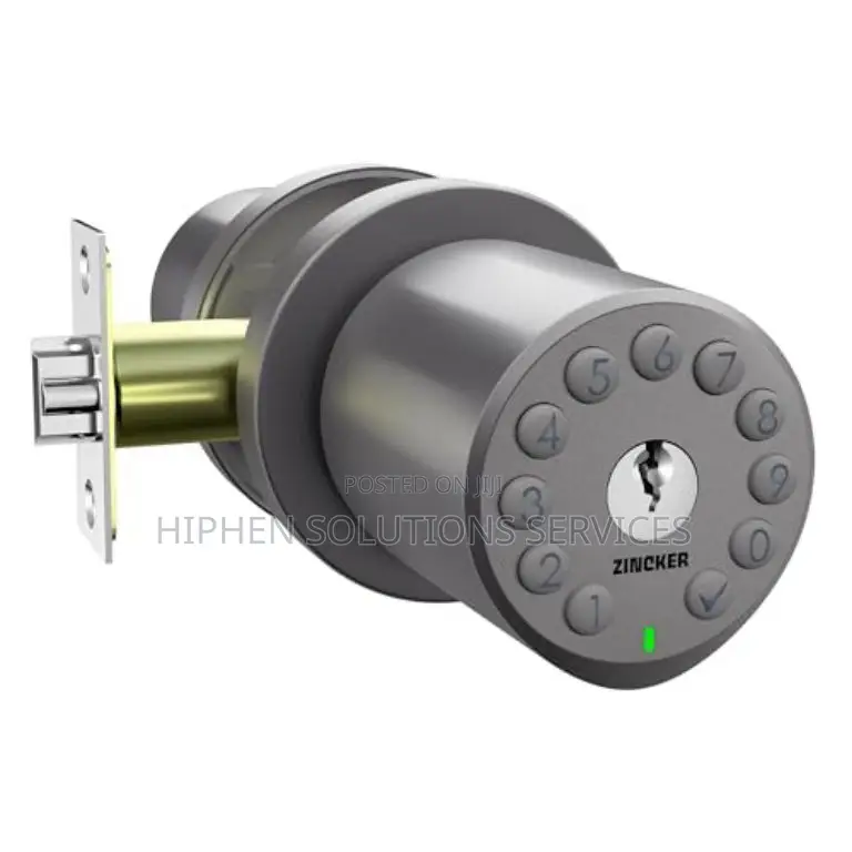 Door Lock Keyless Entry Keypad Programmable Knob Lock
