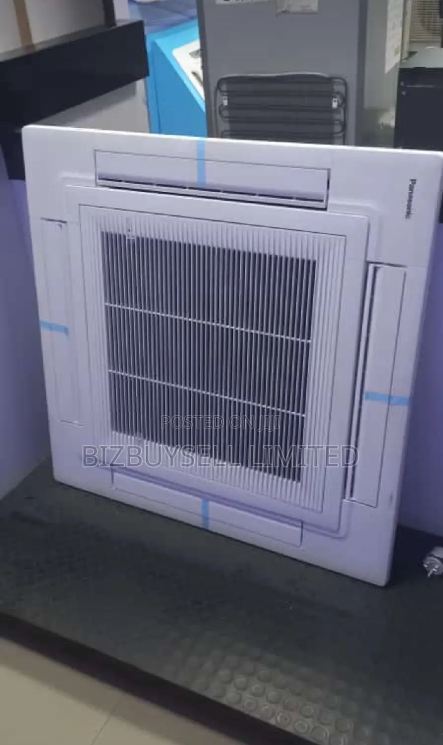 2.5hp Panasonic Ceiling Cassette With Installation Kit.