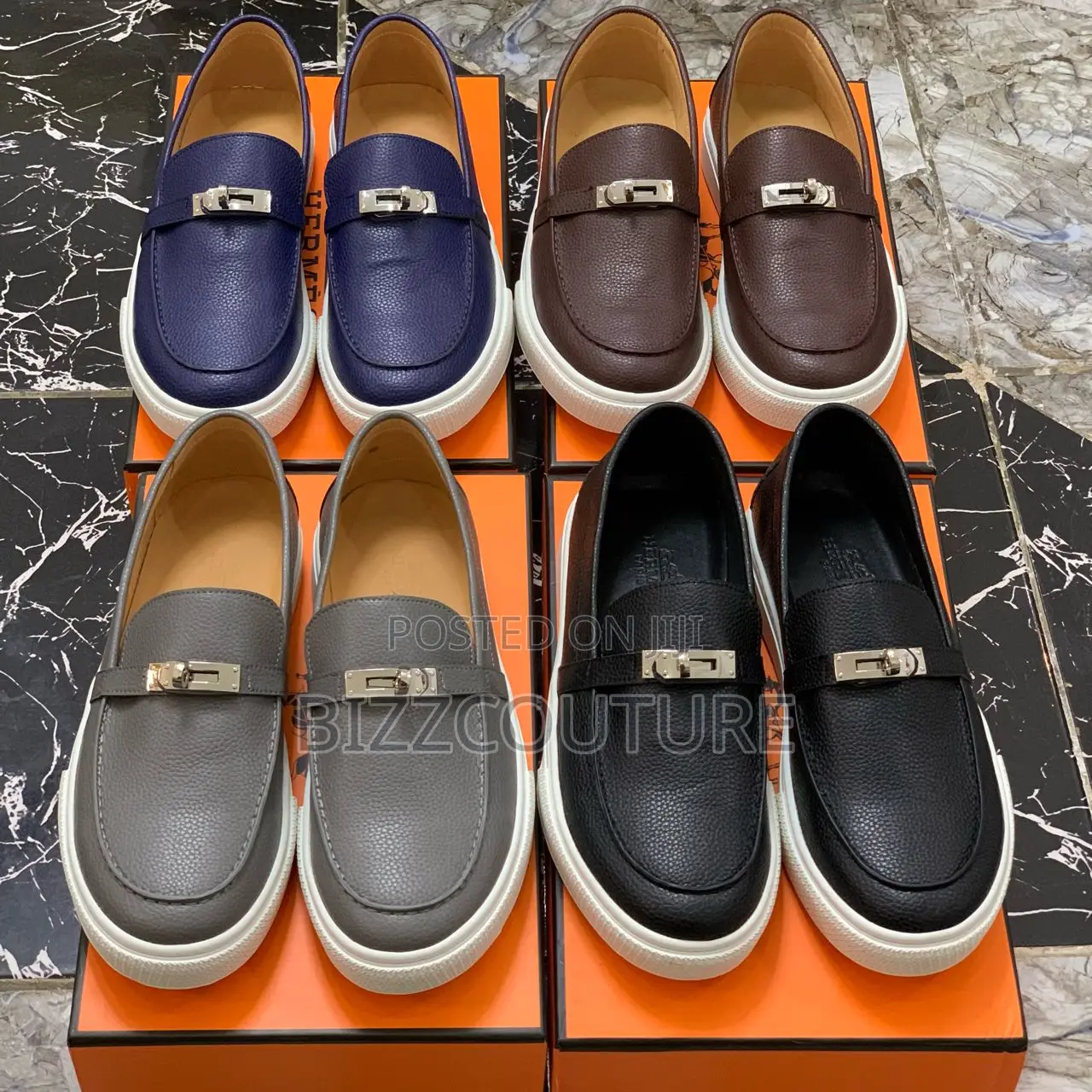 Original HERMES Loafers Available in Store