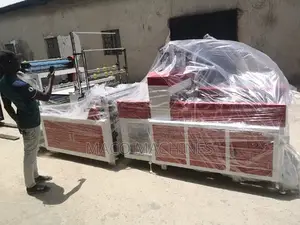 Double Deck Bag Making Machine With Auto Punching Machine